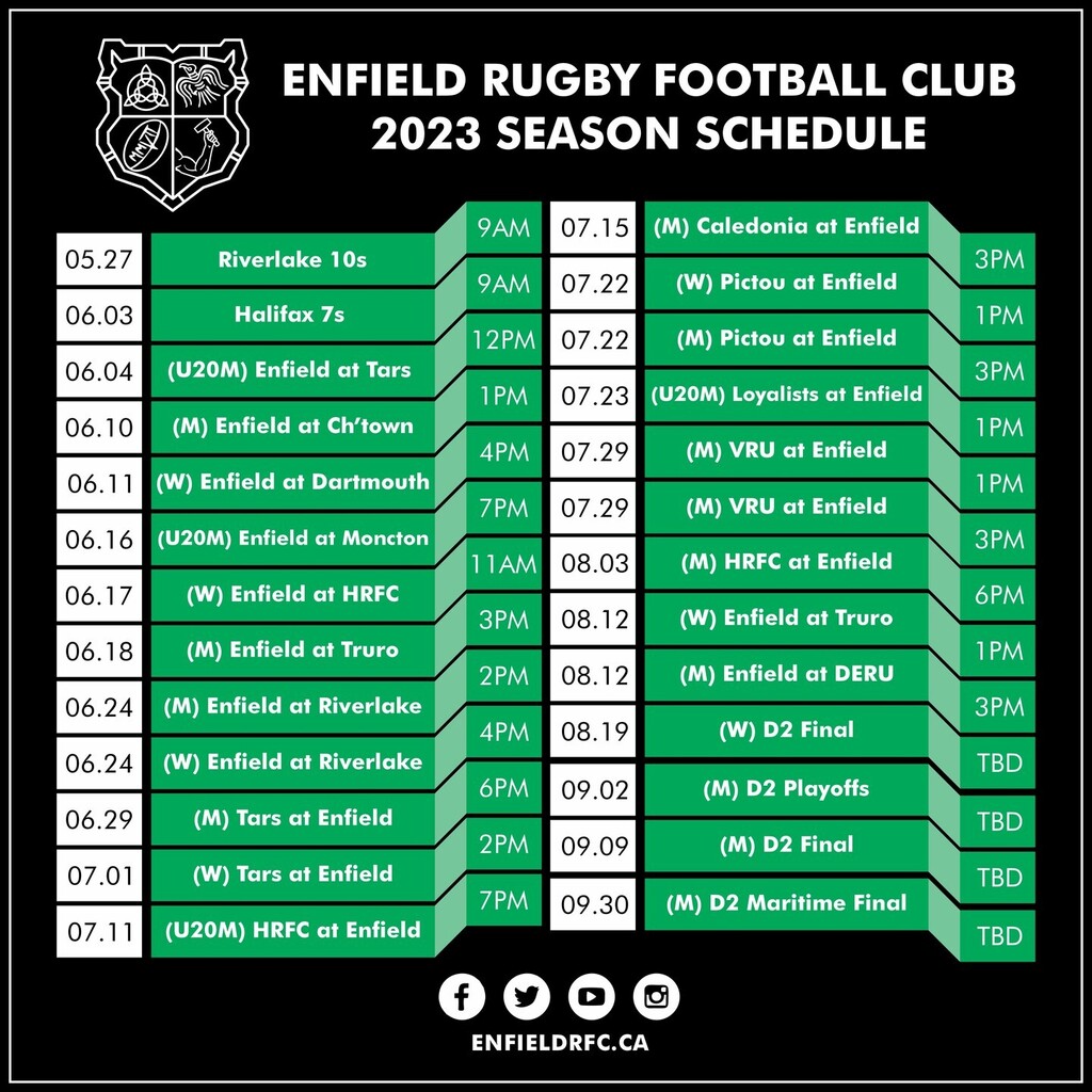 We are very excited to share the 2023 @rugbyns season schedule!

You can also subscribe to our Google Calendar to make sure you always have the most up to date information: ift.tt/TslPNJy

#magine #enfieldrfc instagr.am/p/CsjlkZjAUvP/