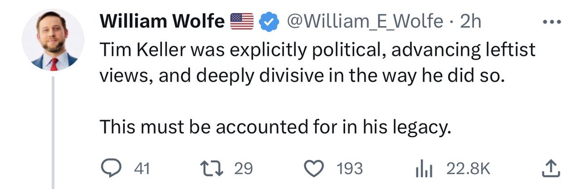 JarranSainsbury's tweet photo. This is what it looks like when your political ideology becomes your religion. Being a good and faithful servant no longer means being a good and faithful servant, unless your service was to whichever isle your god votes on. What a disturbed and sad man William is. https://t.co/pI9bPb1L3r