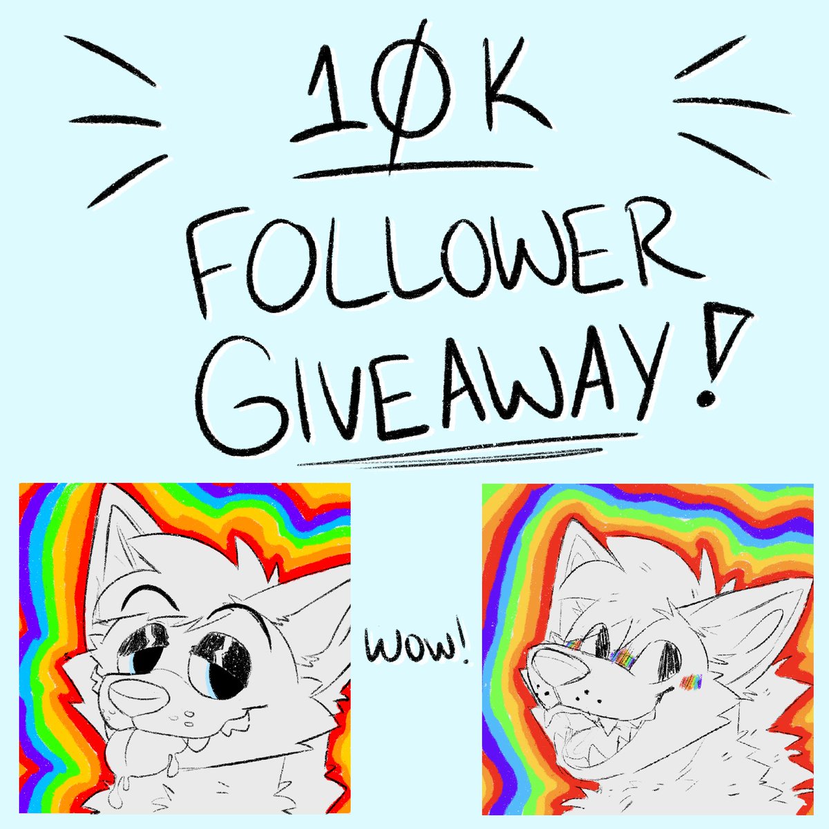 PrismPaws's tweet photo. ✨Celebrating 10,000 Followers!!!✨

Thanks so much for your support! As a lil thanks I'm doing a few icons :^)

Rules:
-Follow this account
-Like and retweet this post
-Optional: Comment something that made you happy this week!
-Background colors can be changed!
-Ends in 4 days! https://t.co/aaGlXXQiZG