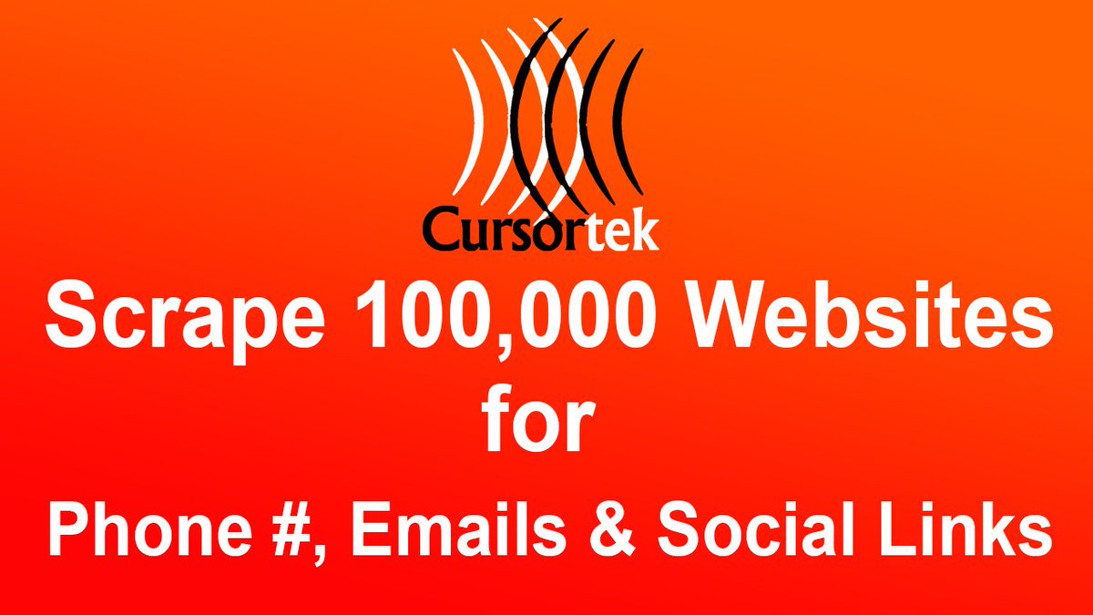 cursortek's tweet photo. CursorTek is #selling #bulk #data of 3k plus #categories like:

https://t.co/xO23syY7dI

#plumbing #electricians #contractors #architect #dentists #realtors #leads #HVAC #restaurants #hotels #roofing #flooring #daycare #gym #yoga #automotive #python #scrapy #java #php #emailslist https://t.co/FernC8lKdB