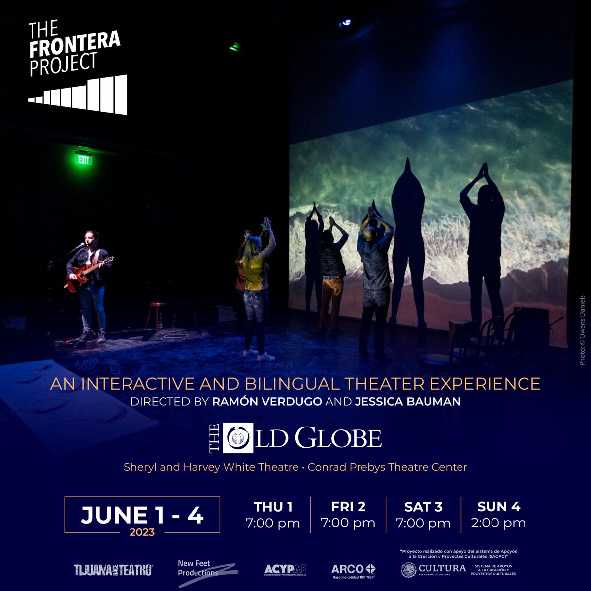 TIJUANA / SAN DIEGO 🎭
Enjoy this interactive and bilingual theater experience created from our daily life experiences as border people and that has toured several cities in the United States.

4 performances ✨
￼
#Tijuana #SanDiego #Theater #Frontera
