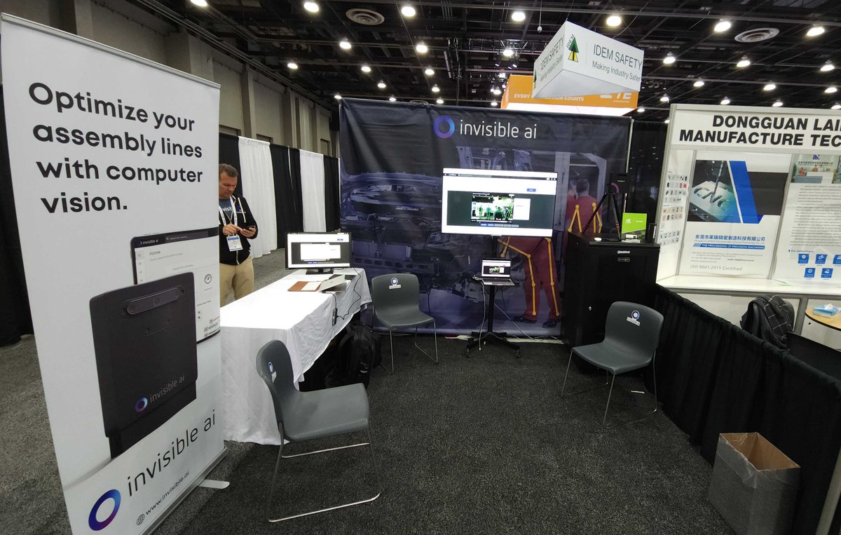 The Automate Show is finally here!!!
 
Be sure to stop by Booth #4953 where we are showcasing our innovative technology and sharing our success stories with attendees.
 
The Show is taking place today May 22 – Thu, May 25 in Detroit, Michigan.

#invisibleai #ai #automate2023 #a3