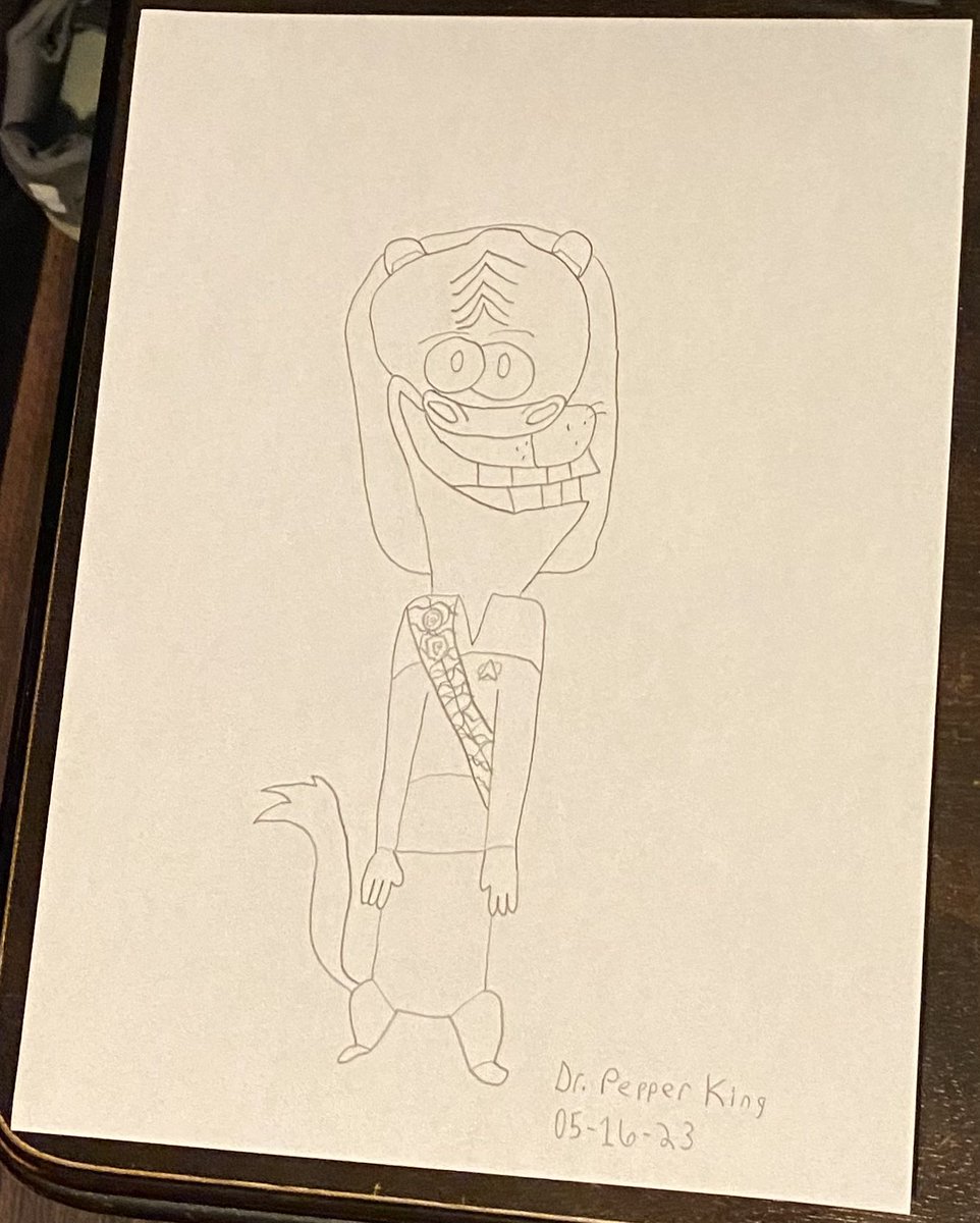 DrPepperKingVA's tweet photo. I.M. Worf (I.M. Weasel dressed as Lieutenant Worf from the Star Trek franchise)!
#MichaelDorn #IMWeasel #StarTrekTNG #IMWeaselFanArt #StarTrekFanArt #HannaBarberaFanArt #TraditionalArt https://t.co/r1vRbkS6ql