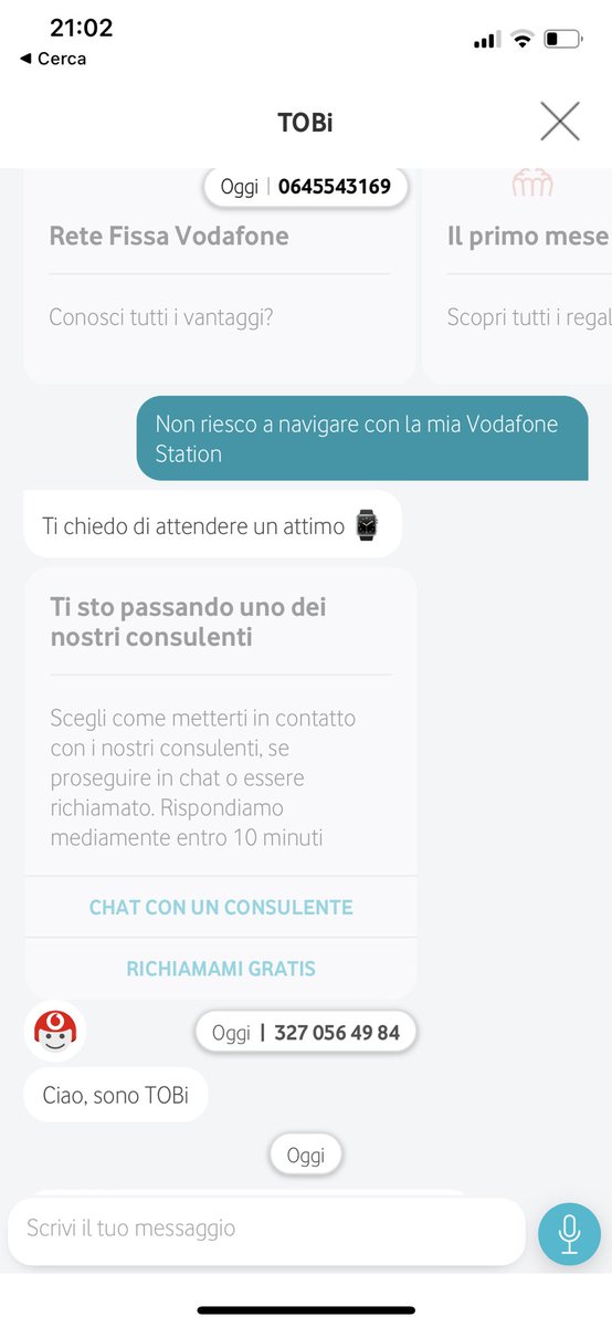 GTempestoso's tweet photo. @VodafoneIT “Rispondiamo mediamente entro 10 minuti”… sono passate 12 ore e 3 minuti e non si è sentito nessuno! Grazie per l’efficienza! https://t.co/kNvLPRASML
