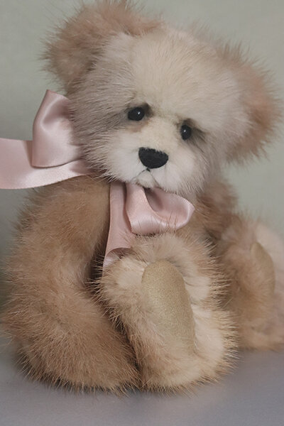 Mink Panda by Kimbearlys bearpile.com/t/342835  #handmadepandas #OOAKpanda #panda