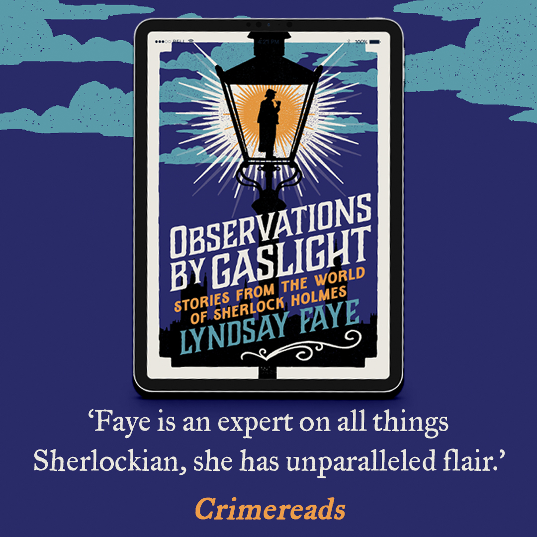 AriesFiction's tweet photo. Discover Sherlock Holmes and Dr Watson through the eyes of those who knew them best π
#ObservationsByGaslight by @LyndsayFaye is out in paperback June 8th.
Pre-order now π https://t.co/0Od01n9fwy https://t.co/4vcQ8bHosn