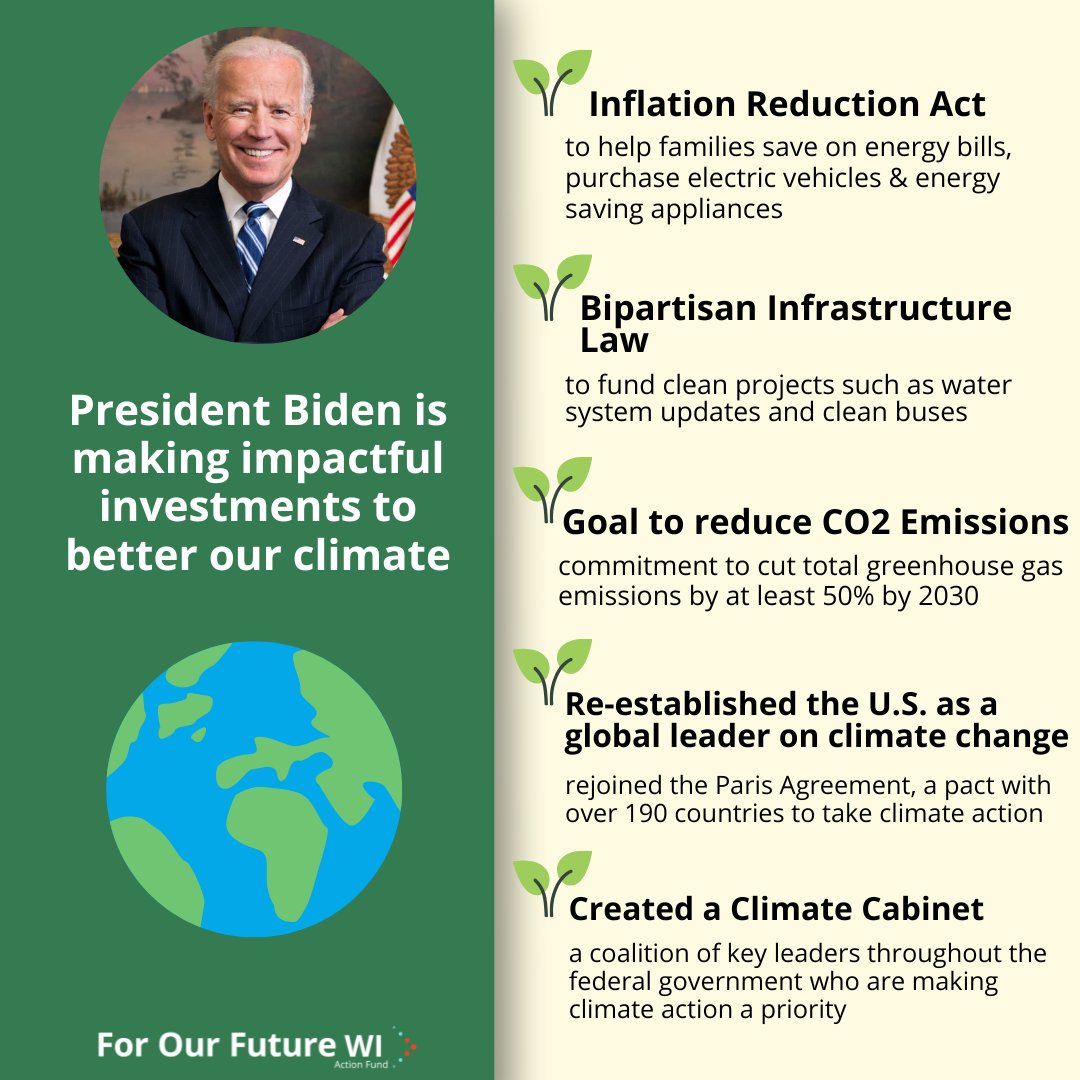 RegDemocrats's tweet photo. @villaverla @POTUS @VP @fieldteam_6 ๐@TheDemocrats + @POTUS passed the largest climate change bill in any country at any time anywhere on the planet.
Spoiler alert: MAGA GOP opposed!
Thanks, Joe Biden! More, please!
#RepublicanBudgetSabotage #MAGABudgetDisaster #Voterizer #RepublicanDefaultDisaster https://t.co/xOfCsOjvqT
