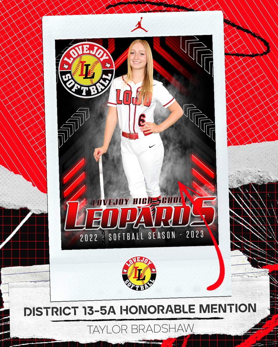 Congratulations to our District 13-5A Honorable Mention Sophomore  Infielder <a href="/TaylorB_2025/">Taylor Bradshaw</a> Great Job Taylor! <a href="/coachDJLopez/">Coach DJLopez</a>