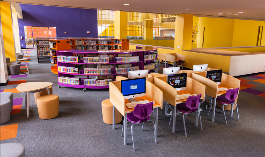 SmithSystem's tweet image. 📚 Unveiling the next chapter at the San Antonio Public Library. Smith System has proudly partnered with @li_tx to bring you a fresh take on a beloved community haven. 🤝

Our Flowform and Flavors lines take center stage, revolutionizing the library experience. 

#librarydesign