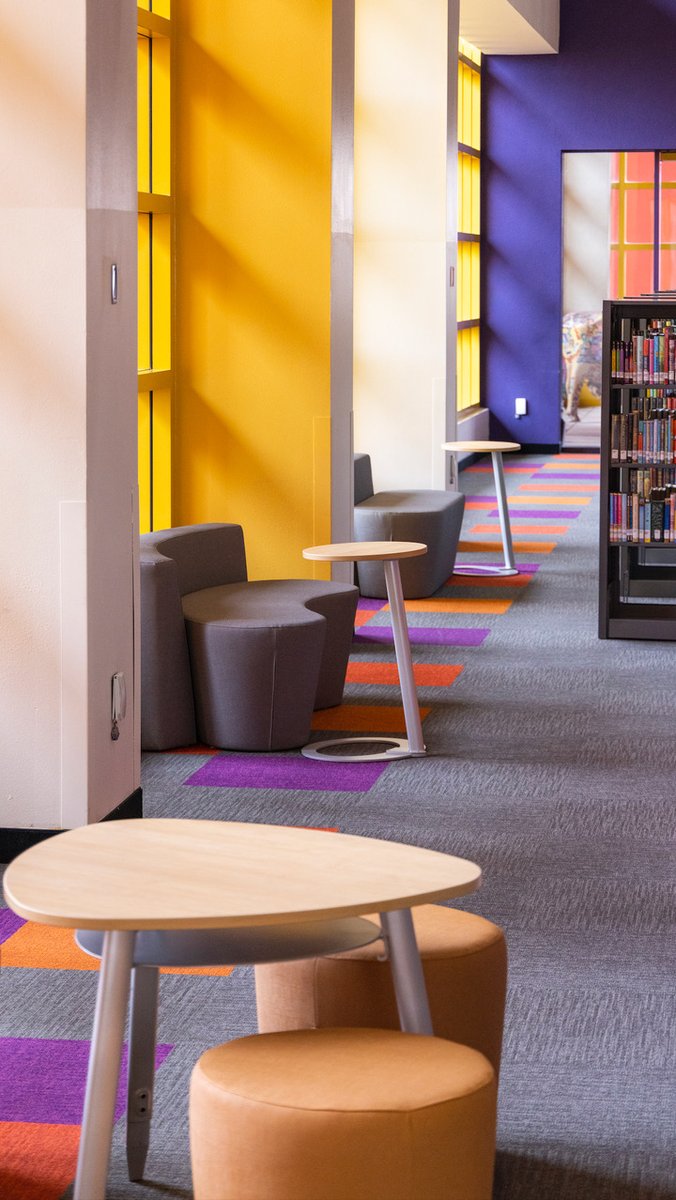 SmithSystem's tweet image. 📚 Unveiling the next chapter at the San Antonio Public Library. Smith System has proudly partnered with @li_tx to bring you a fresh take on a beloved community haven. 🤝

Our Flowform and Flavors lines take center stage, revolutionizing the library experience. 

#librarydesign