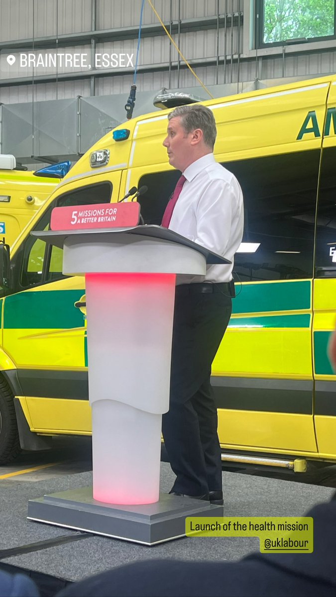 Earlier today I listened to @Keir_Starmer set out @UKLabour’s ambitious health mission to turnaround the NHS. It includes some really important plans to reduce the number of people dying by suicide and ensure people receive cancer treatment a lot earlier >>tinyurl.com/yns77s3j