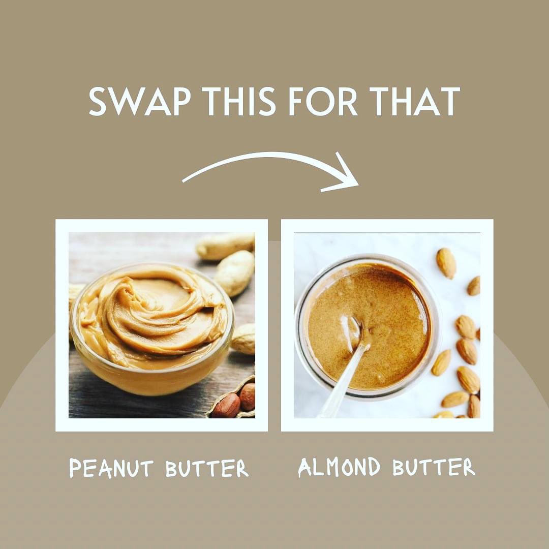 I regularly consume peanut butter, for me it’s the loveliest accompaniment to my yoghurt &amp; fruit breakfast. I recently made the switch from peanut butter to almond butter under the guidance of our in-house nutritionist. Contact us to hear some of the reasons why I made the change