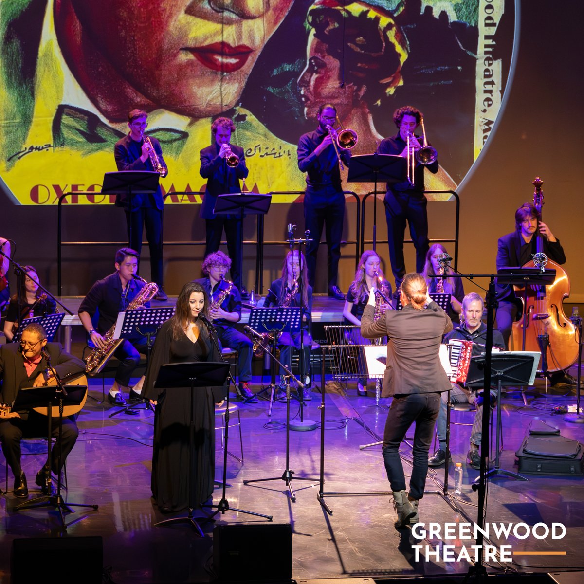 GWTheatre's tweet photo. A fantastic evening with @OxfordMaqam and @KCL_MMS and their 'Cairo Nights' performance on Saturday. Looking forward to welcoming you back soon! https://t.co/XGxbfzoDBk