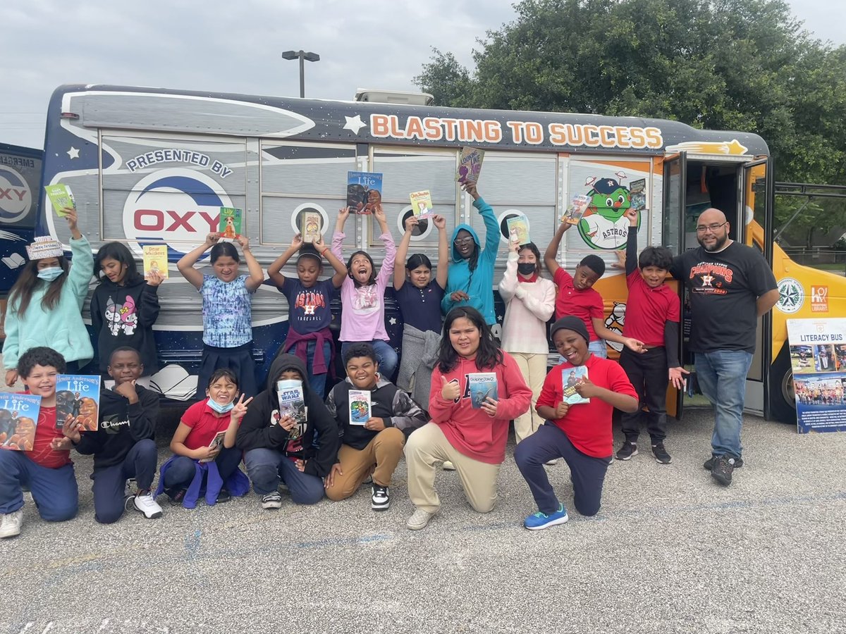 Mrs. Boettcher (@ssboettcher) on Twitter photo A huge thank you to the <a href="/astros/">Houston Astros</a> and @HISDLibraryServ for this amazing opportunity! Our scholars were beyond thrilled to receive a new book from the Astros Literacy Bus. ⚾️📚 A huge thank you to the <a href="/astros/">Houston Astros</a> and @HISDLibraryServ for this amazing opportunity! Our scholars were beyond thrilled to receive a new book from the Astros Literacy Bus. ⚾️📚