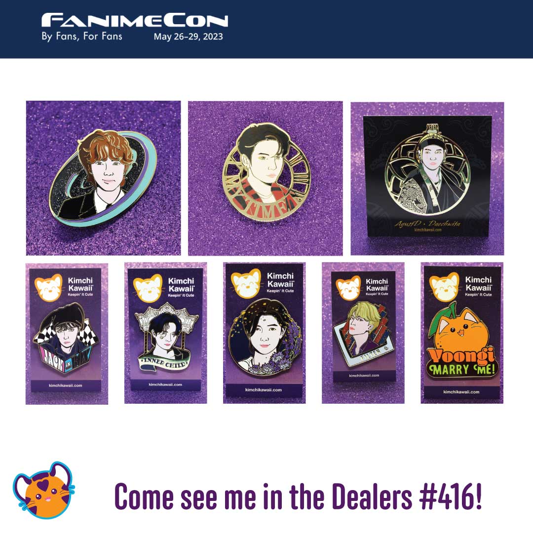 KimchiKawaii1's tweet photo. Don't forget that there are often indie artists in dealers as well! Some of us have outgrown the space in artist alleys. I'll be at booth 416 in dealers at @FanimeCon this weekend (facing the food court)! https://t.co/AFd6lcftj7