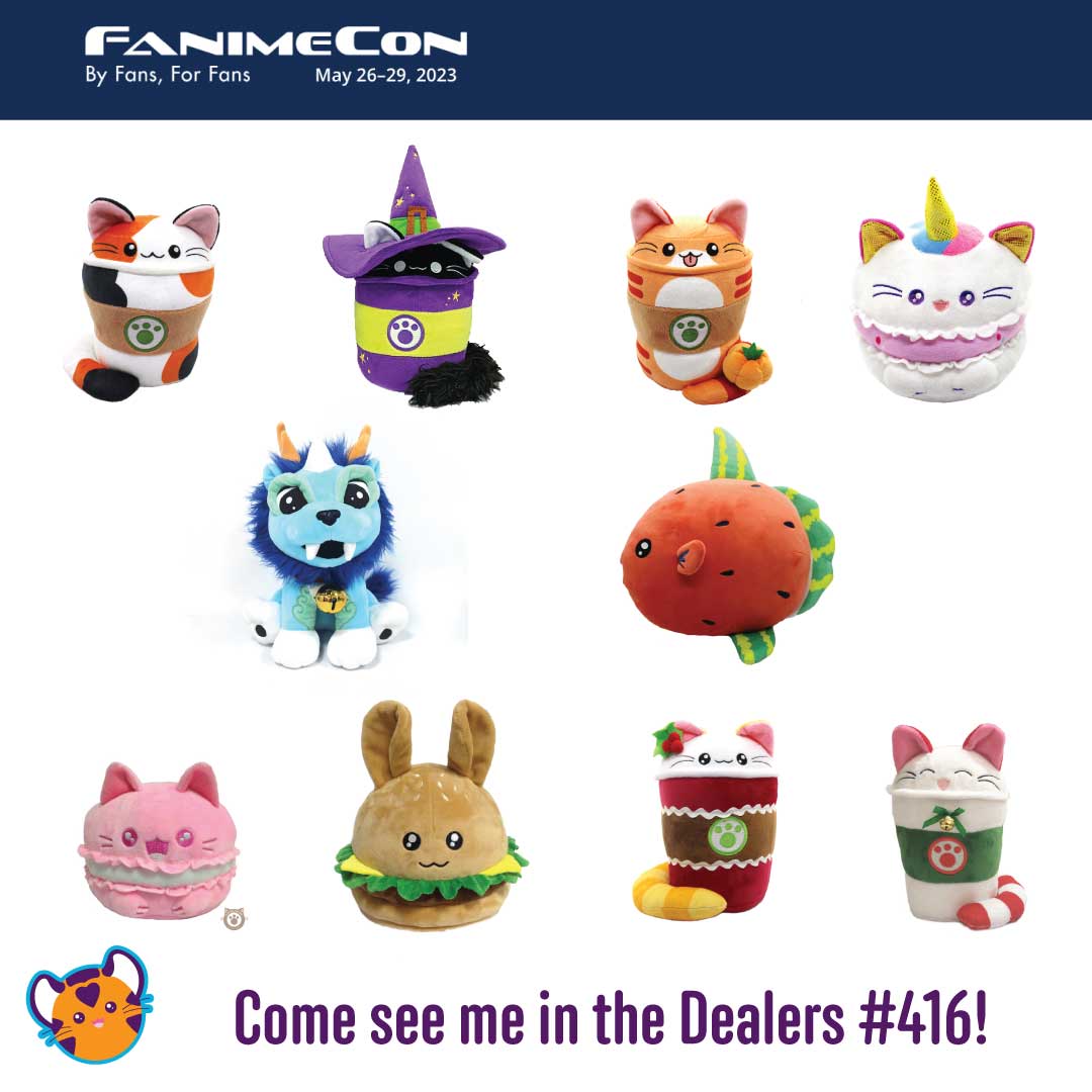 KimchiKawaii1's tweet photo. Don't forget that there are often indie artists in dealers as well! Some of us have outgrown the space in artist alleys. I'll be at booth 416 in dealers at @FanimeCon this weekend (facing the food court)! https://t.co/AFd6lcftj7