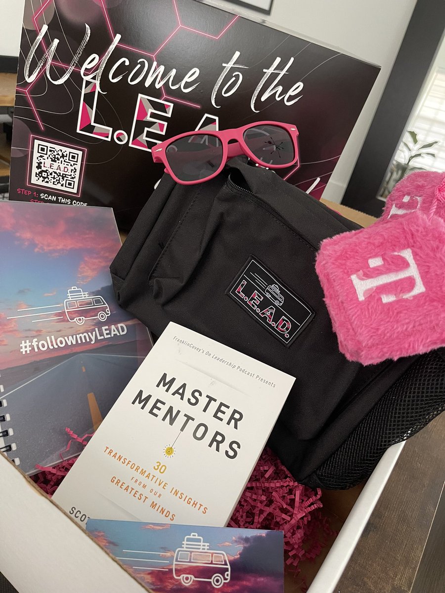 Coming home from #WC23 to find this L.E.A.D Mentor package on my doorstep! Shoutout to the most amazing company @TMobile for always putting people first! 🙌🏽 #NeverStopGrowing #PayItForward