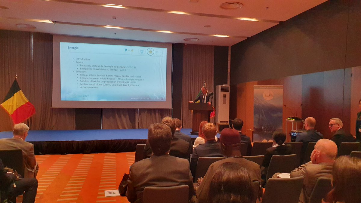 Session sur les enjeux dans les secteurs de l’eau et de l’énergie organisée par l’AWEX en collaboration avec le cluster Tweed, le cluster H2O et Greenwin. Nos 2 pays font face à des défis dont certains éléments sont communs et ont partagé leur expérience  #circularwallonia