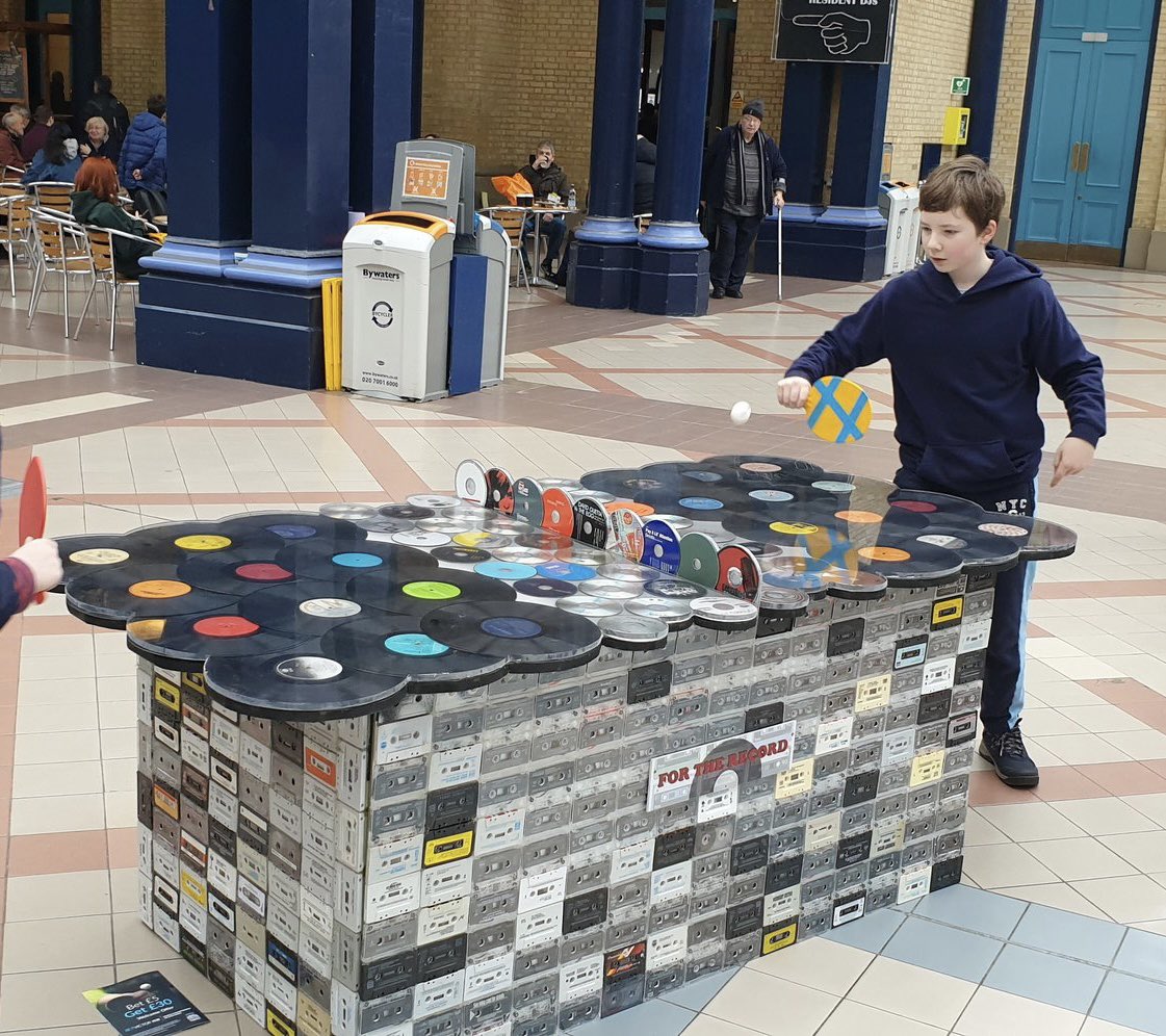 Happy #MinigolfMonday! 

A little throwback to start the week; our 'Illusion' and 'For The Record' PongCrazy tables at an event! 

Don’t hesitate to contact us if you’d like a fun #pingpong table at your next event! 🏓 

#pingpongtable #tabletennis #tabletennistable #monday