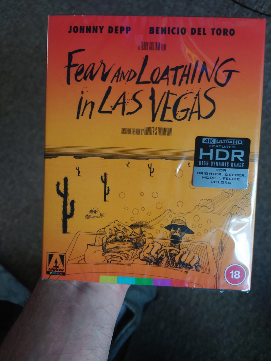 Now we're going to bat country #fearandloathing #4k #DolbyVision