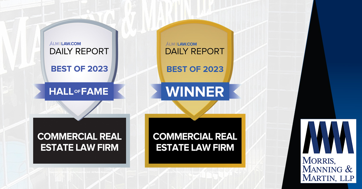 Morris, Manning & Martin on Twitter Daily Report named