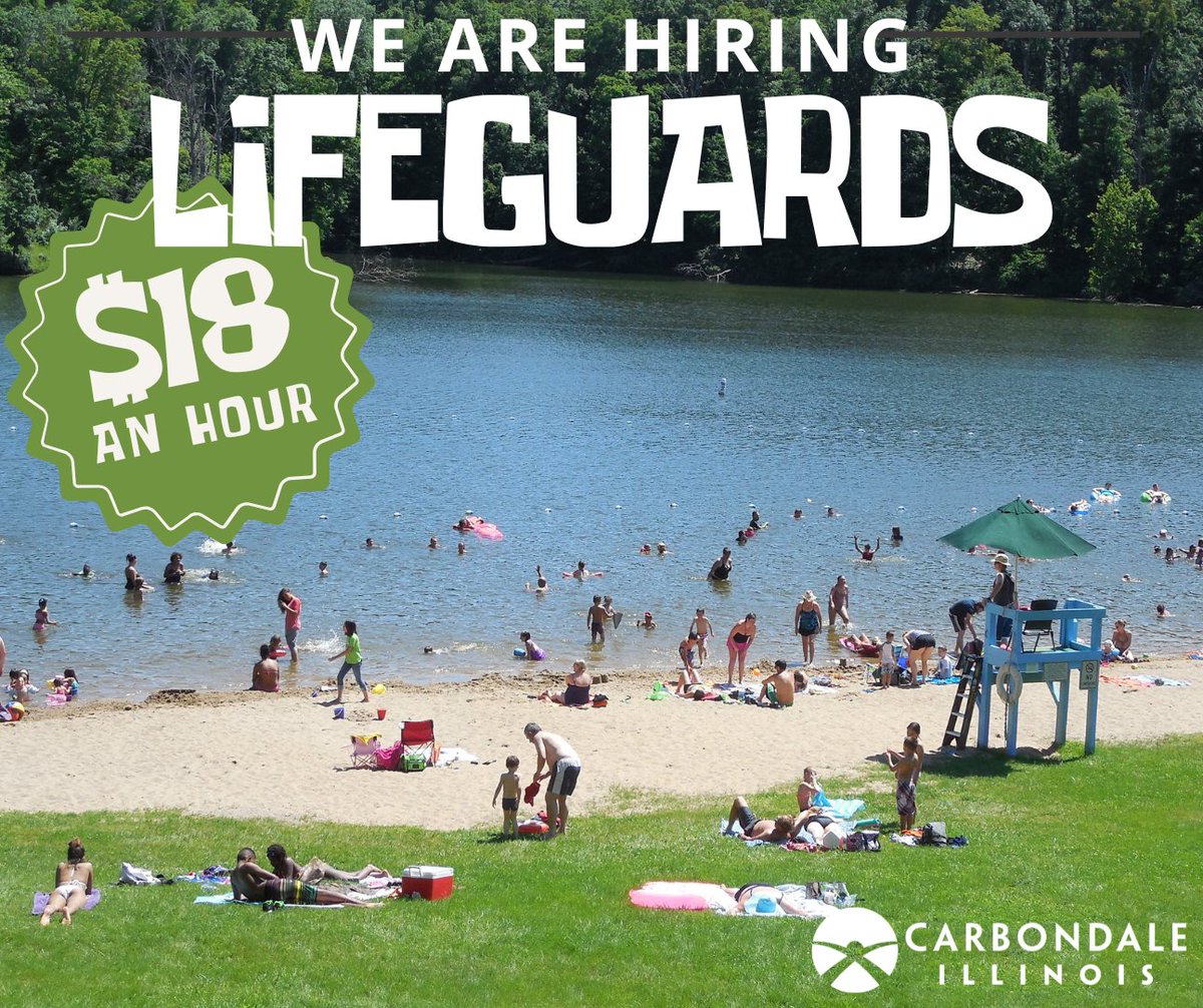 If you're looking for a summer job that lets you spend your days soaking up the 🌞at the beach, then this is the perfect opportunity for you! Apply to be a lifeguard at Cedar Lake's Poplar Camp Beach: il-carbondale.civicplushrms.com/careers/JobDet…