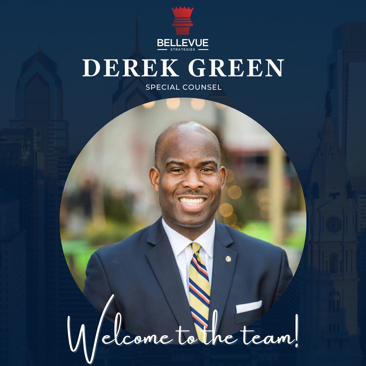 Bellevue is thrilled to announce the addition of former city councilman Derek Green to our team!