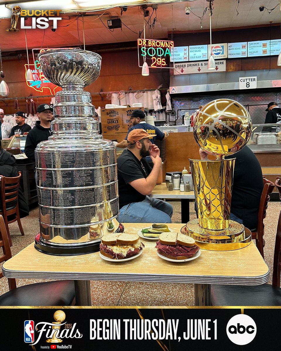 NBA's tweet photo. A legendary lunch https://t.co/m4q8hPZ5EF