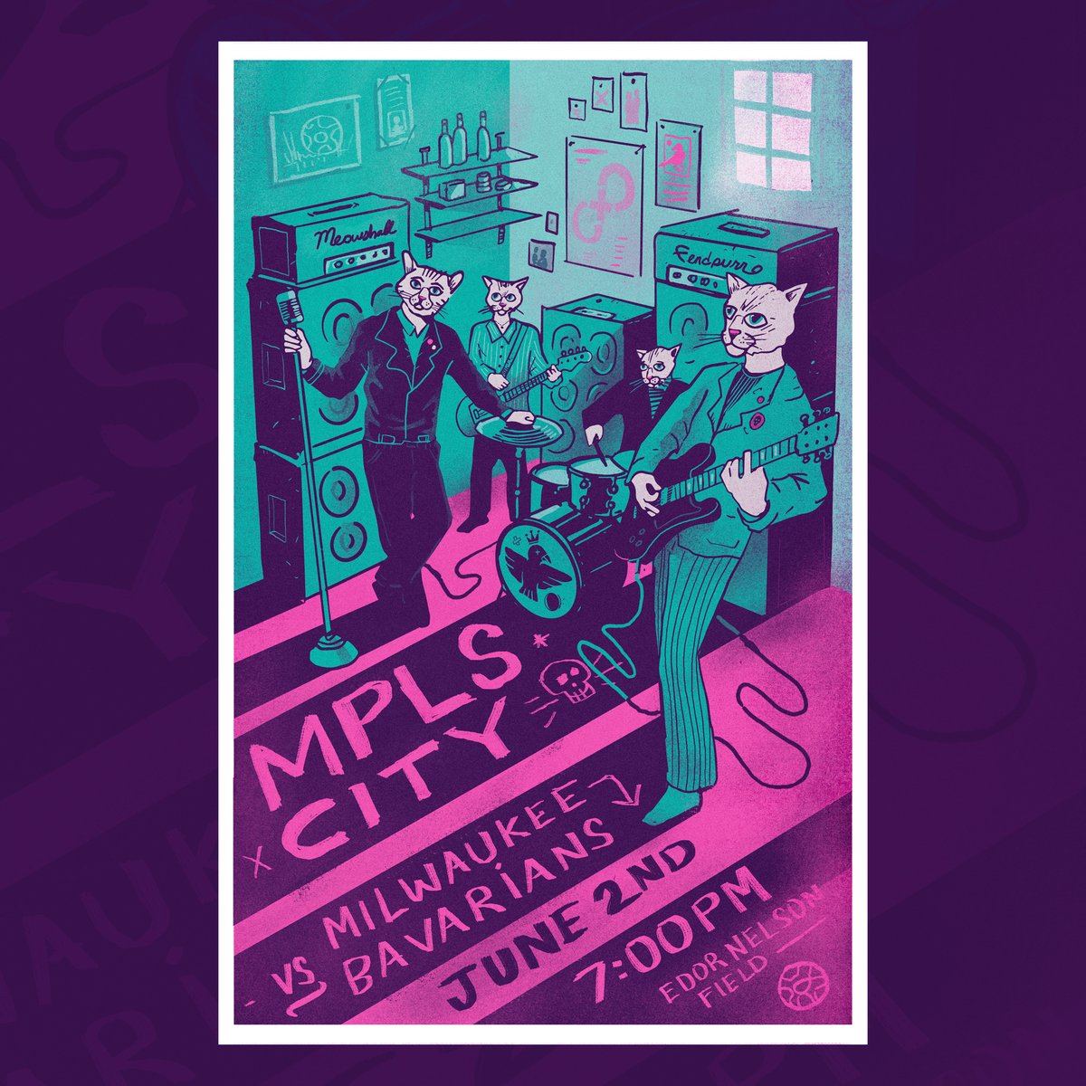mplscitysc's tweet photo. We're next at home on June 2 against frenemies @BavarianSC_Mens 

Get the world's greatest match poster now. Limited quantities!

Shop: https://t.co/oQBqKIJoQA https://t.co/Mfjw6gwr9J