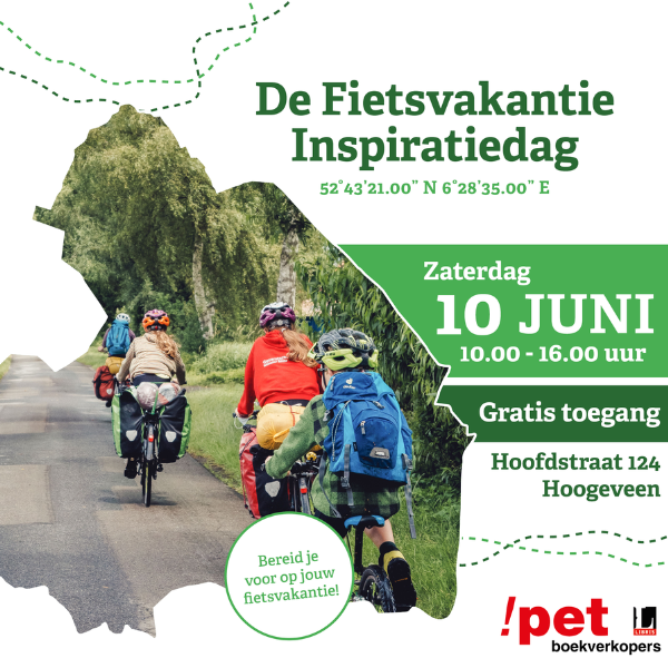 drentsefietsers's tweet photo. Nieuw! 10 juni Fietsvakantie Inspiratiedag. Initiatief met @boekverkopers Groeiend aantal vakantiefietsers dankzij e-bike. Lezingen en advies over materialen. 
Info via https://t.co/nZEvdNNRvL met @HerquaSports @WijbingaFietsen en https://t.co/WgFMhrgo1y #hoogeveen https://t.co/VRkSMdmrk6