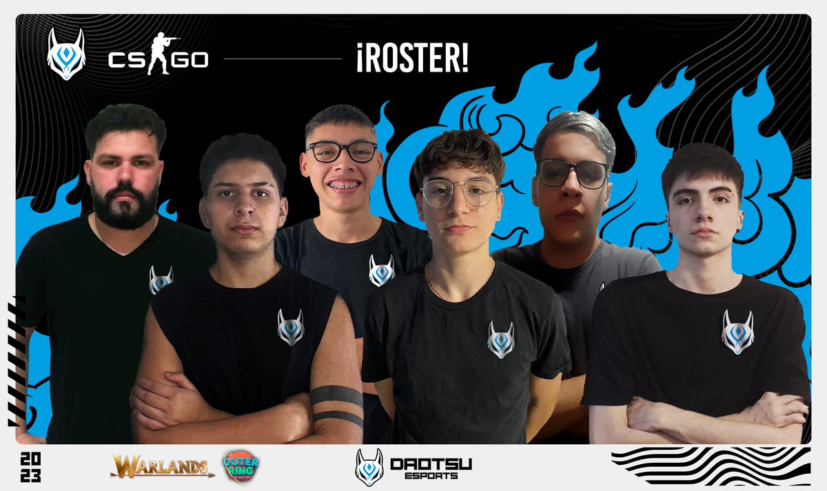daotsugg_eng's tweet photo. 🔥We officially announce the NEW ROSTER of our CS team🔪

Coach: 
Xiguinilster @xiguinilster 

Main:

ZRX @zrxcs16
Toto @totijas
Jepz @jepzcs
Emadlz @Emadlzcs
dUENDDEK @dUENDDEK 

Substitutes: N1v @Nyvfps https://t.co/nzZTF3zMdW