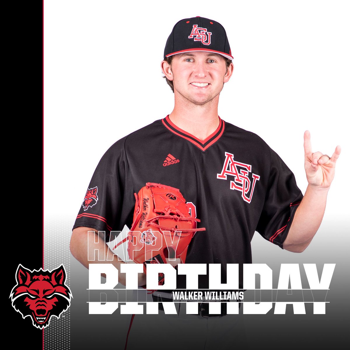 AStateBaseball's tweet photo. A couple of guys had birthdays over the weekend! We hope they were great!

◼ Walker Williams - May 20
◼ Brian Veniard - May 21

#WolvesUp🐺 x #ITT https://t.co/R0Mx2meFP0
