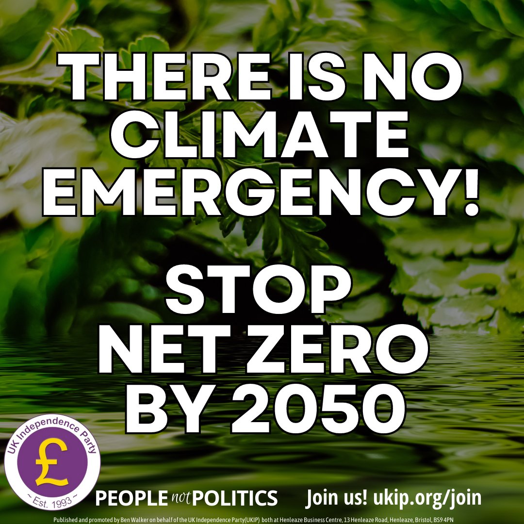 UKIP: #JoinUKIP if you agree that we must #scrapnetzero