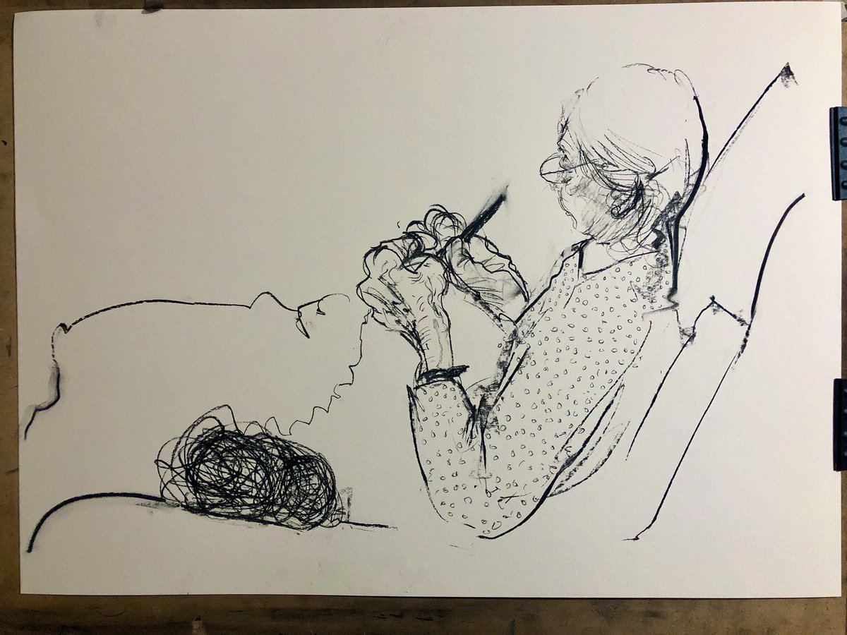 22-05-23
50 x 70cm
#charcoal #drawing #crochet #eveningsession #thelivingroom