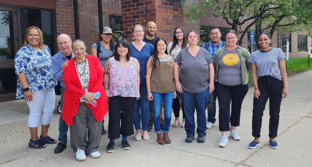 Grateful for community building time today with members of the <a href="/MnPCA/">Minnesota Pollution Control Agency</a> Environmental Justice Advisory Group. We have important work together ahead and I’m glad to have them as partners.