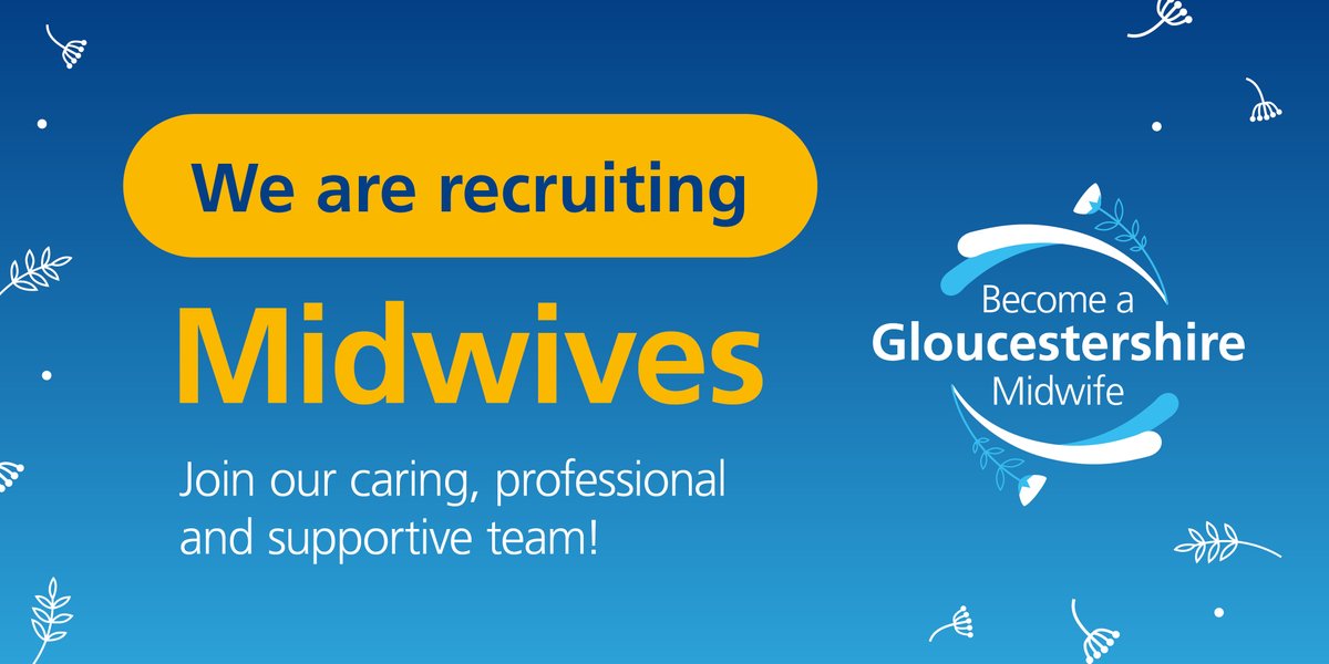 STROUD MATERNITY OPPORTUNITIES | We’re looking for midwives to join our fantastic, supportive team at Stroud Maternity Unit. 👉🏼 Stroud Community Midwife jobs.nhs.uk/candidate/joba… 👉🏼 Stroud Core Birth Unit Midwife jobs.nhs.uk/candidate/joba… #BecomeAGloucestershireMidwife @glosLMNS