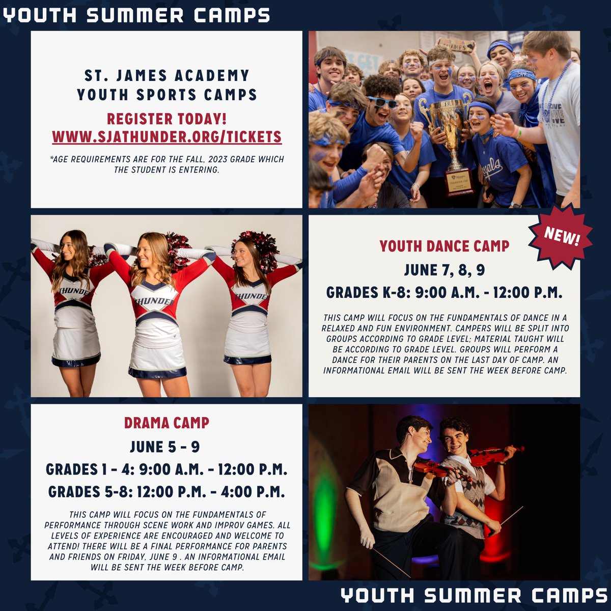 St. James Thunder Athletics & Activities tweet media