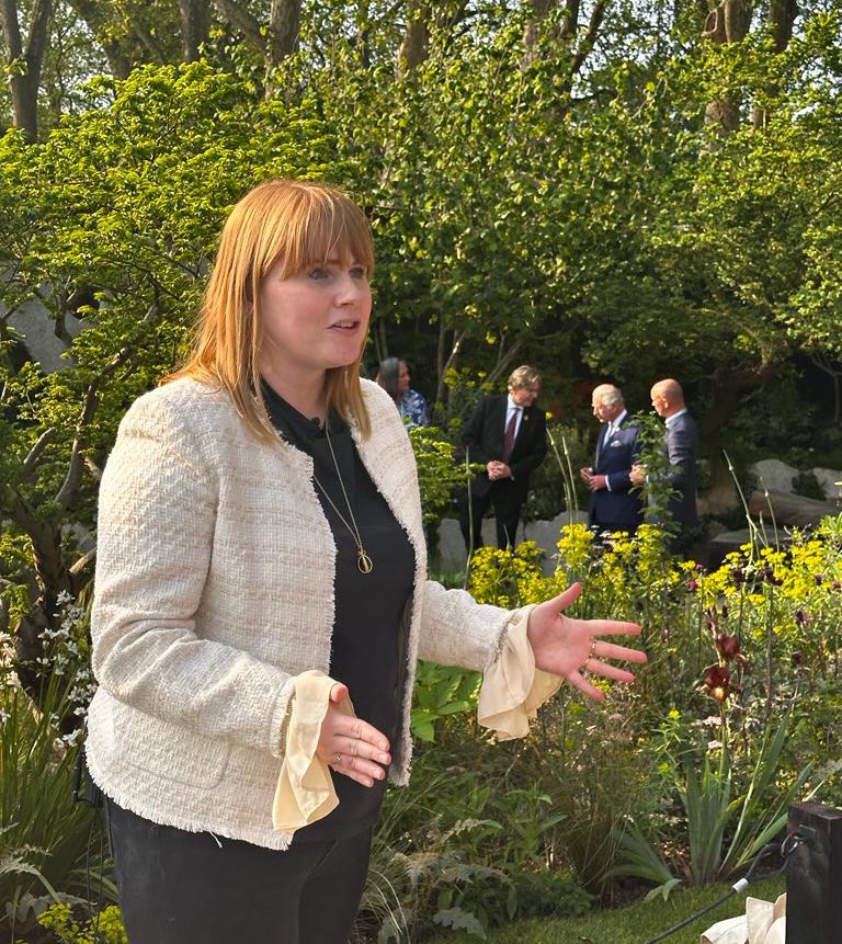 That was unexpected! #RHSChelseaFlowerShow