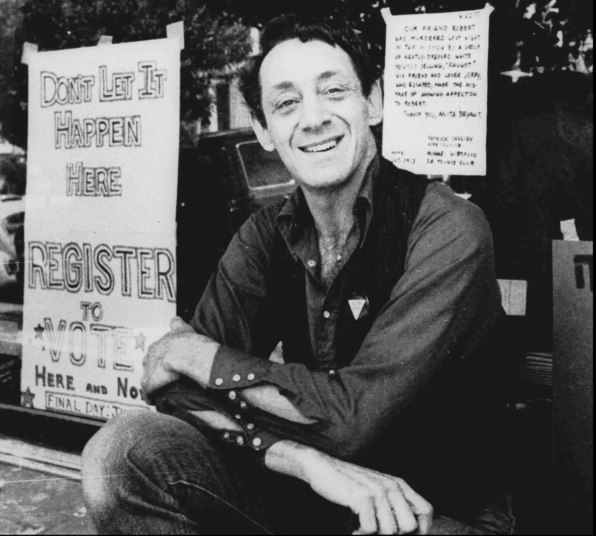 EricShawQuinn's tweet photo. It's Harvey Milk Day but no mention in the @NYTimes , the @LATimes or the @SFCronicle. How can we protect our civil rights if we can't remember &amp; celebrate those who fought for them? #Visibilty #StopErasingGayPeopleFromHistory https://t.co/2hAwJ3tf3S