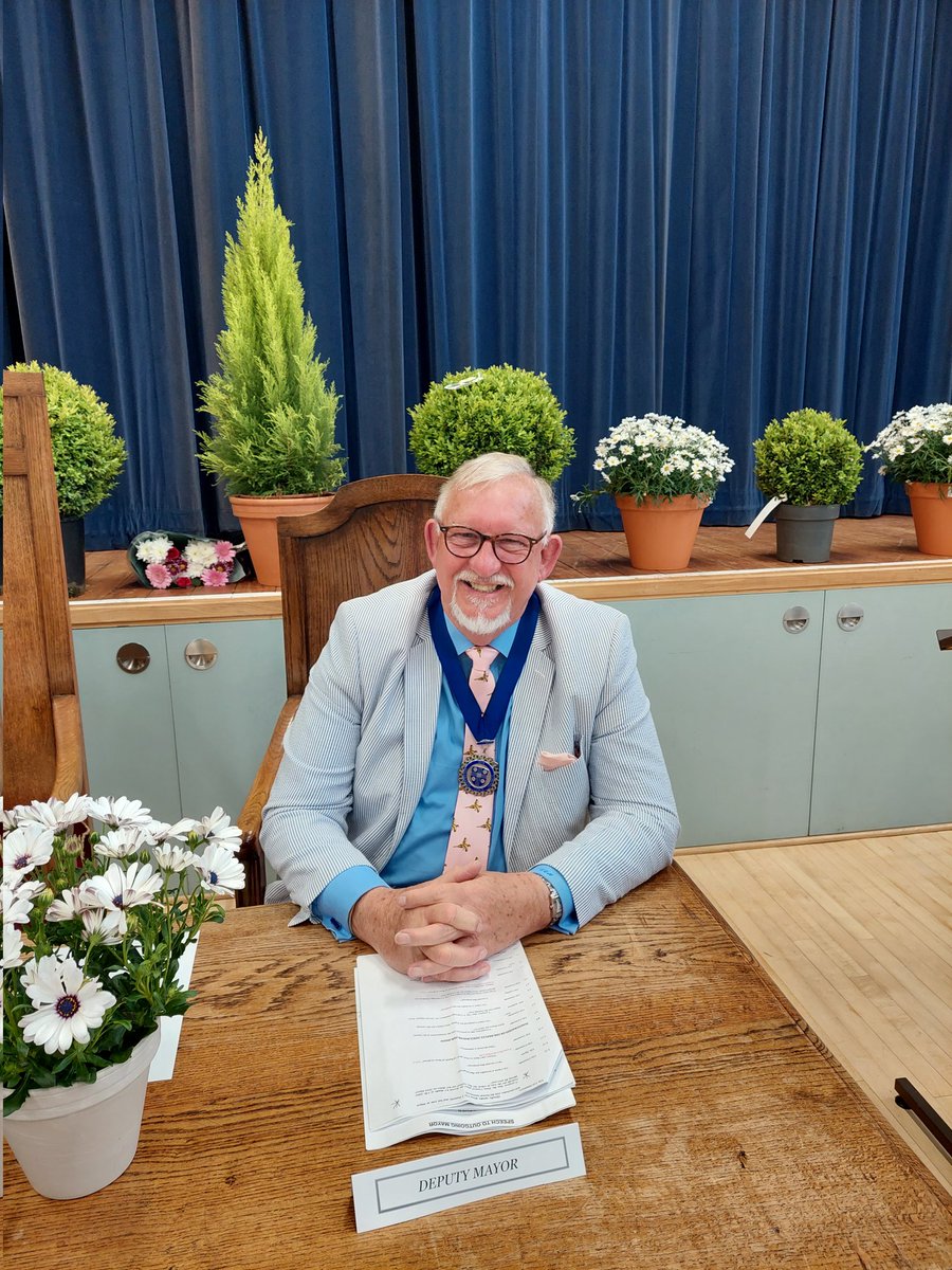 Congratulations to the new Mayor, Cllr Margaret Crossman, Deputy Mayor Vaughan Coleridge-Matthews on their election this evening.