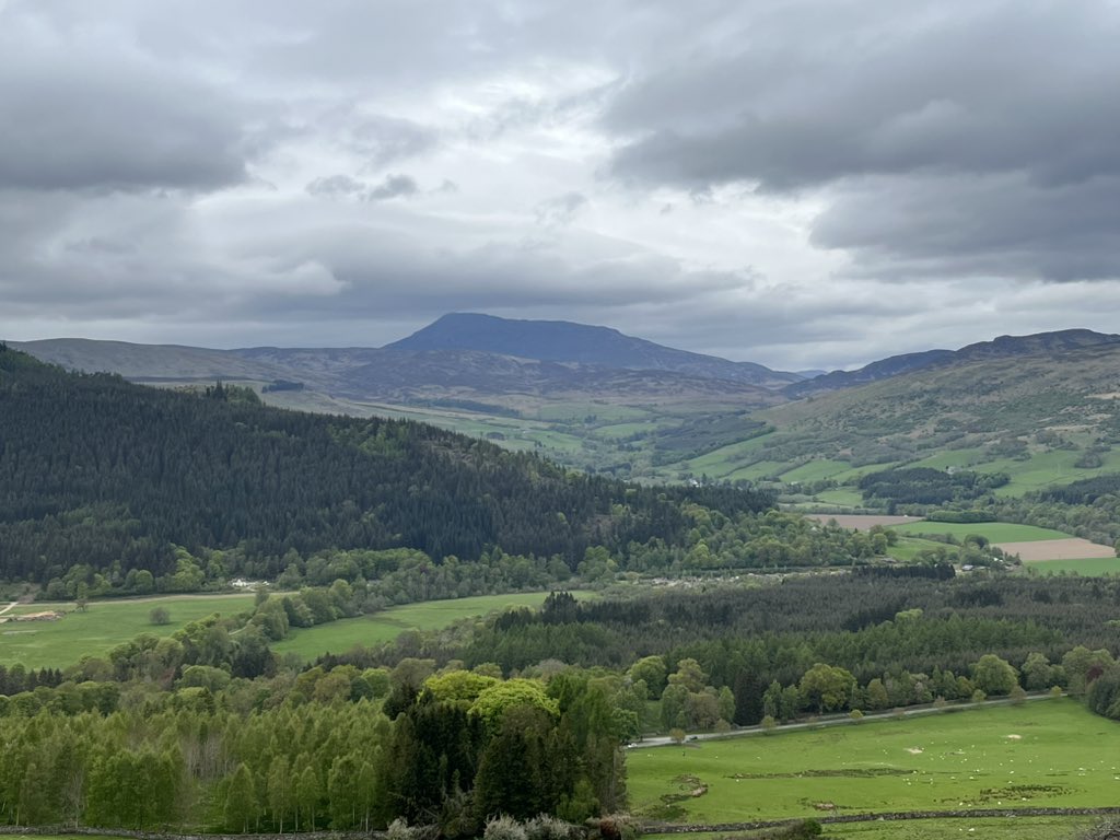 Days 06 #TGOC23 Fortingall to Aberfeldy  13.9 miles