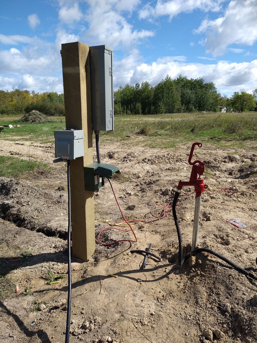 alexmaxwrites's tweet photo. We had to bring electricity to our land and have a well dug. For about two months in 2021, we lived out of our RV while we worked on the house. It felt like a dream come true to finally live on our land in our RV, since we bought the land in 2019. https://t.co/vXHgnuZqEy