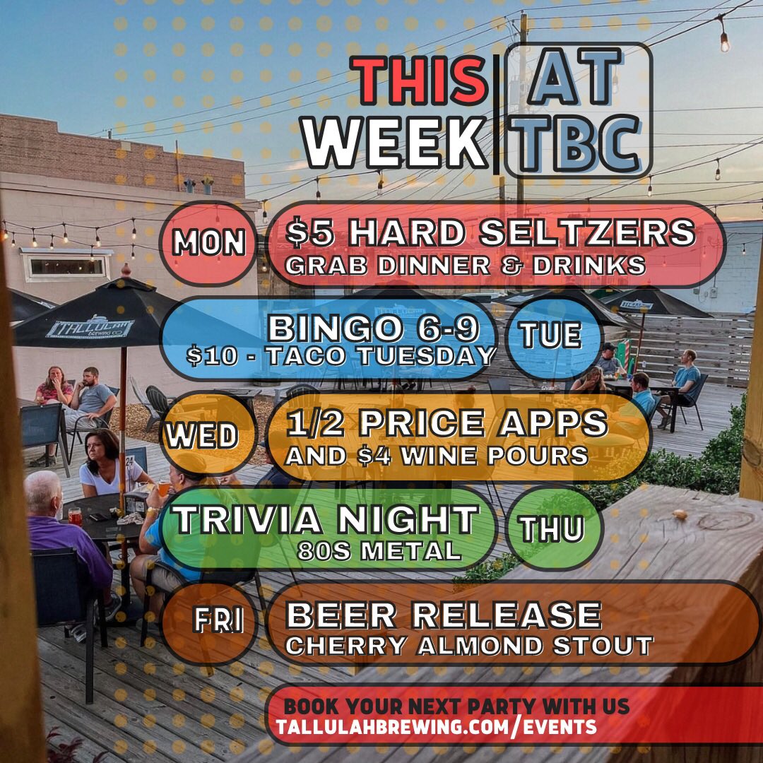 We planned the week so you don’t have to.