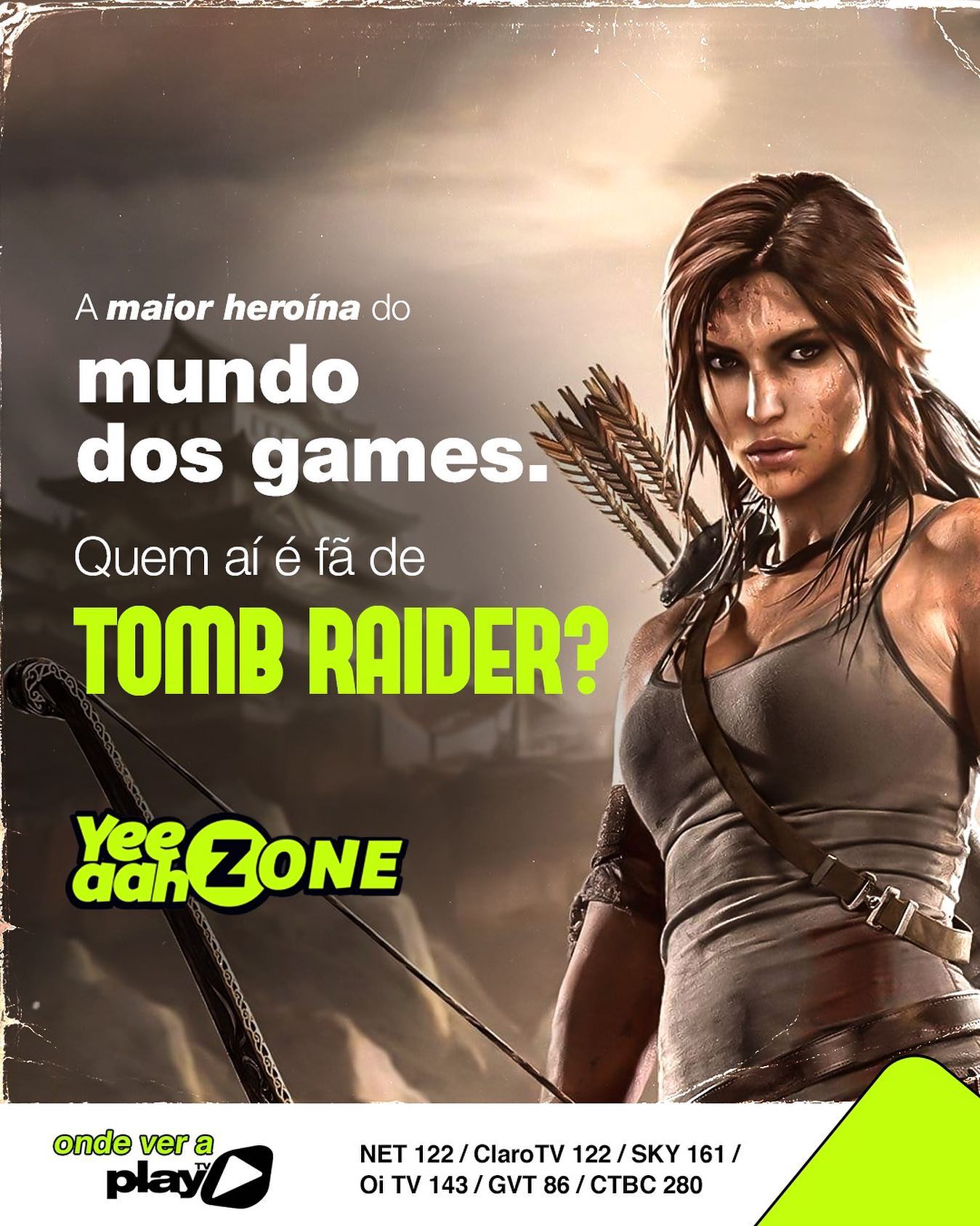 Tomb Raider será dublado totalmente em português, anuncia Xbox