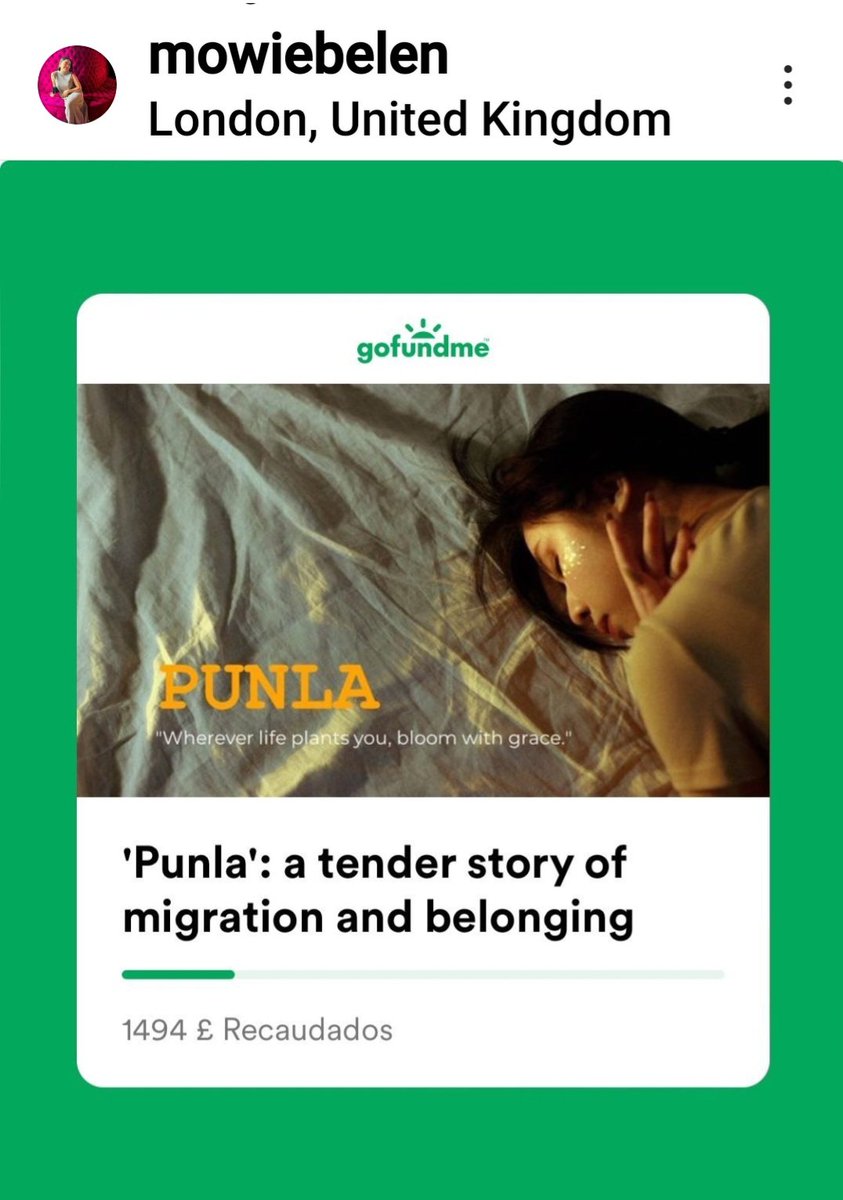 Sharing this on behalf of @Mowie Juacalla. 'Punla': a tender story of migration and belonging. Pls support &amp; help create a moving piece of cinema &amp; shed light on the experiences of immigrants around the world. Pls click the link below. 
gofund.me/fc19f524