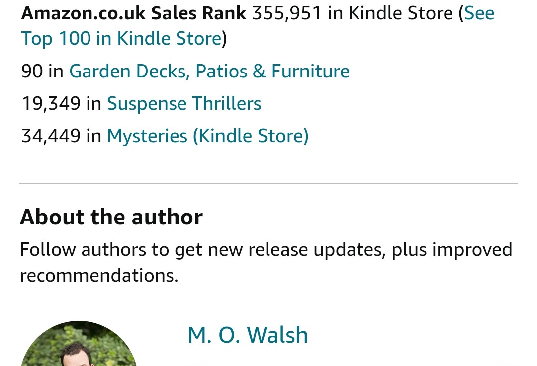 ivanwainewright's tweet image. Very much enjoyed The Big Door Prize on Apple TV. When looking for MO Walsh&apos;s previous books, I discovered one of them was categorised as follows on Amazon.
And you wonder why we get frustrated w the algorithms sometimes!
#amazonCategories #kindlebooks #thebigdoorprize