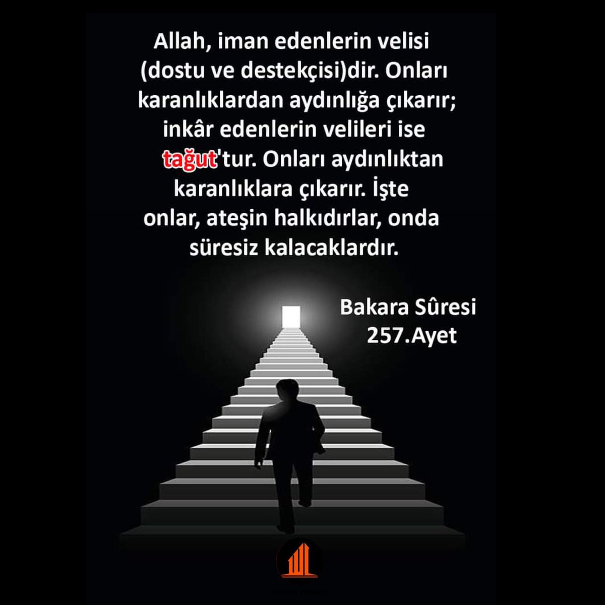 "Bizim Velimiz, Yardımcımız Allah'tır."