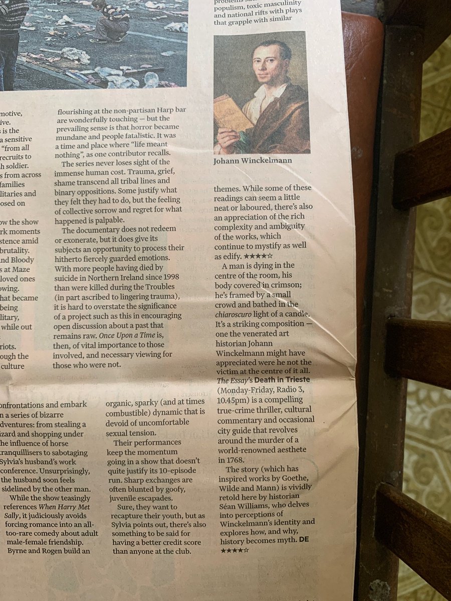 WiggishHistory's tweet photo. Yesterday @FinancialTimes wrote that #DeathInTrieste is “"A compelling true-crime thriller, cultural commentary, and occasional city guide". If you’re off to @DiscoverTrieste, why not pack your headphones? https://t.co/BRtFtHsGEq https://t.co/Tg1g57QUvm