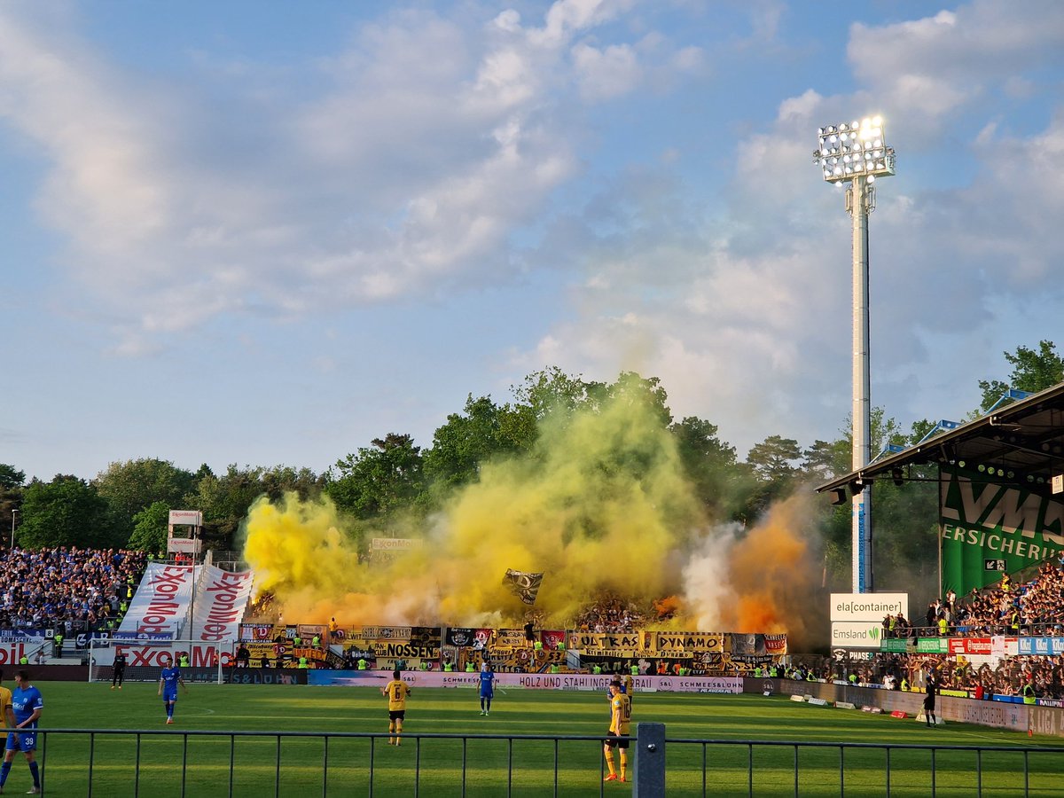 HeikensSven's tweet image. SV Meppen - SG Dynamo Dresden

#svmsgd #groundhoppen #groundhopping