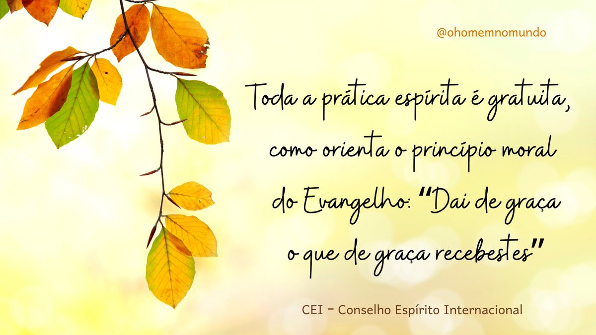 ohomemnomundo's tweet photo. Paz &amp; Bem 😍

#espiritismo #doutrinaespirita #ohomemnomundo #pazebem https://t.co/EDvyz7qr6h